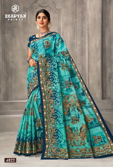 Mother India Vol 48 By Deeptex Daily Wear Sarees Catalog
